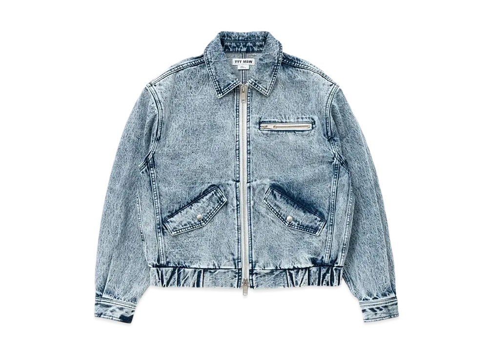 TTT MSW Washed Denim Jacket "Indigo"