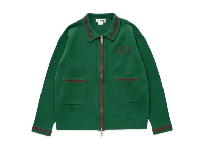 TTT MSW Knit Polo Cardigan "Green"