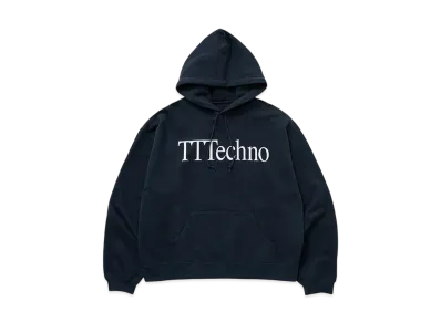 TTT MSW x ICE & TECHNO Logo Hoodie "Navy"