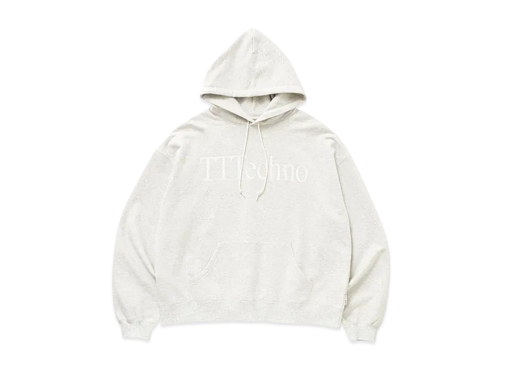 TTT MSW x ICE & TECHNO Logo Hoodie "Grey"