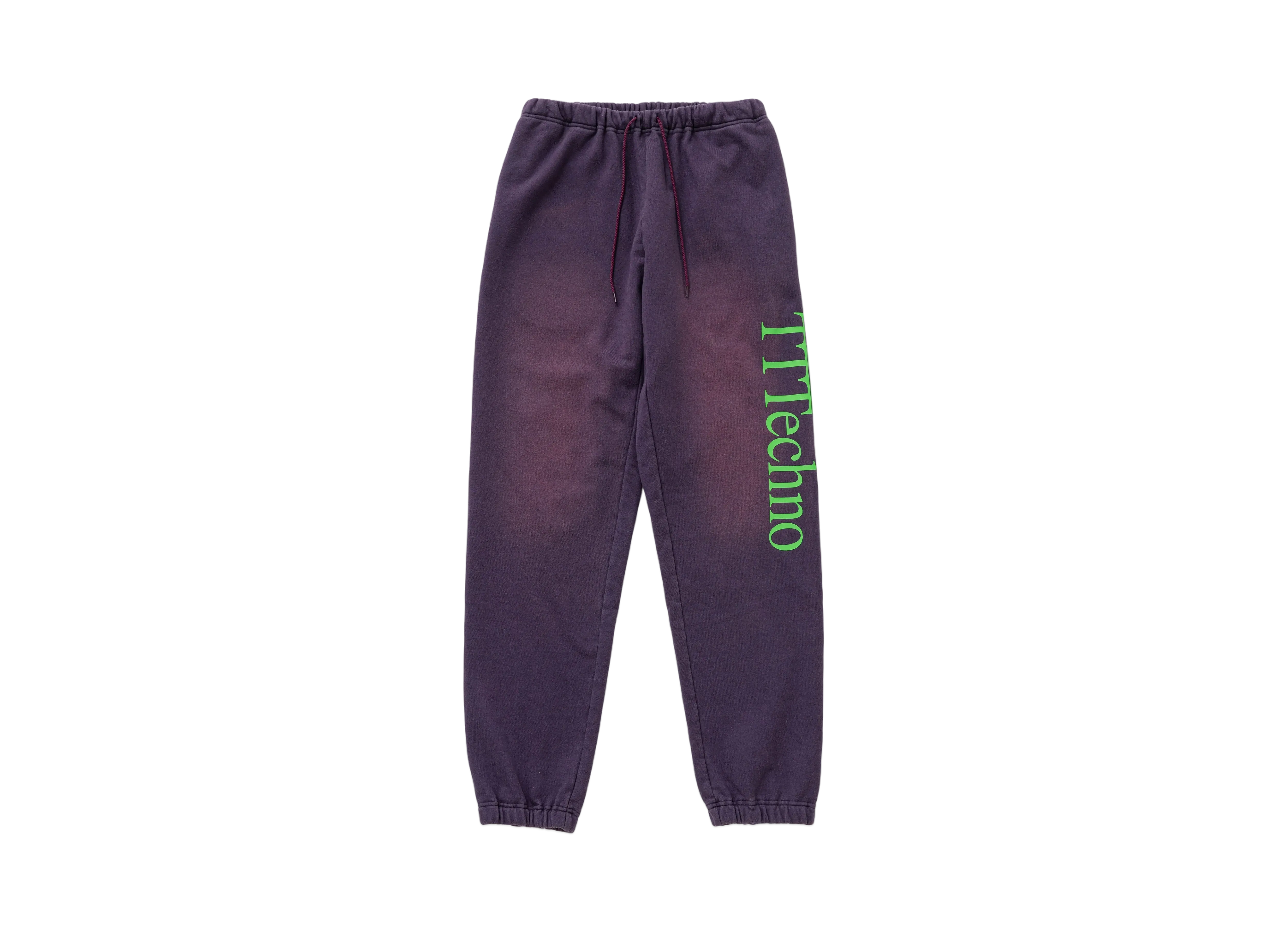 ttt msw ロゴスウェットパンツ TTT×ICE & TECHNO logo sweat pants（NAVY） | TTTMSW