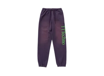 TTT MSW x ICE & TECHNO Logo Sweat Pants "Purple/Fade"