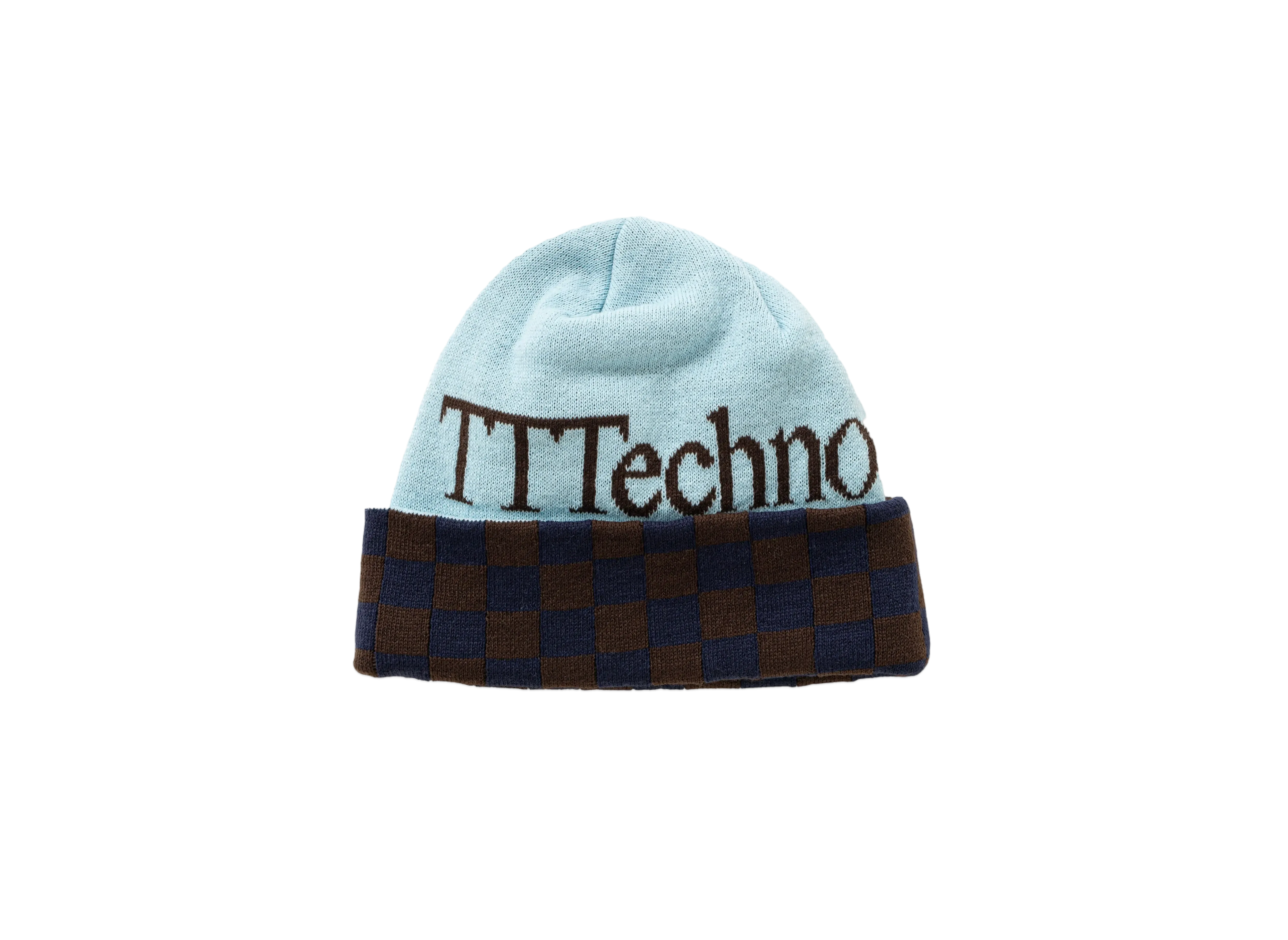 TTT MSW x ICE & TECHNO Logo Beanie "Blue"