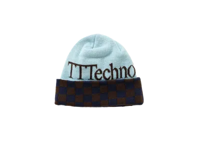 TTT MSW x ICE & TECHNO Logo Beanie "Blue"