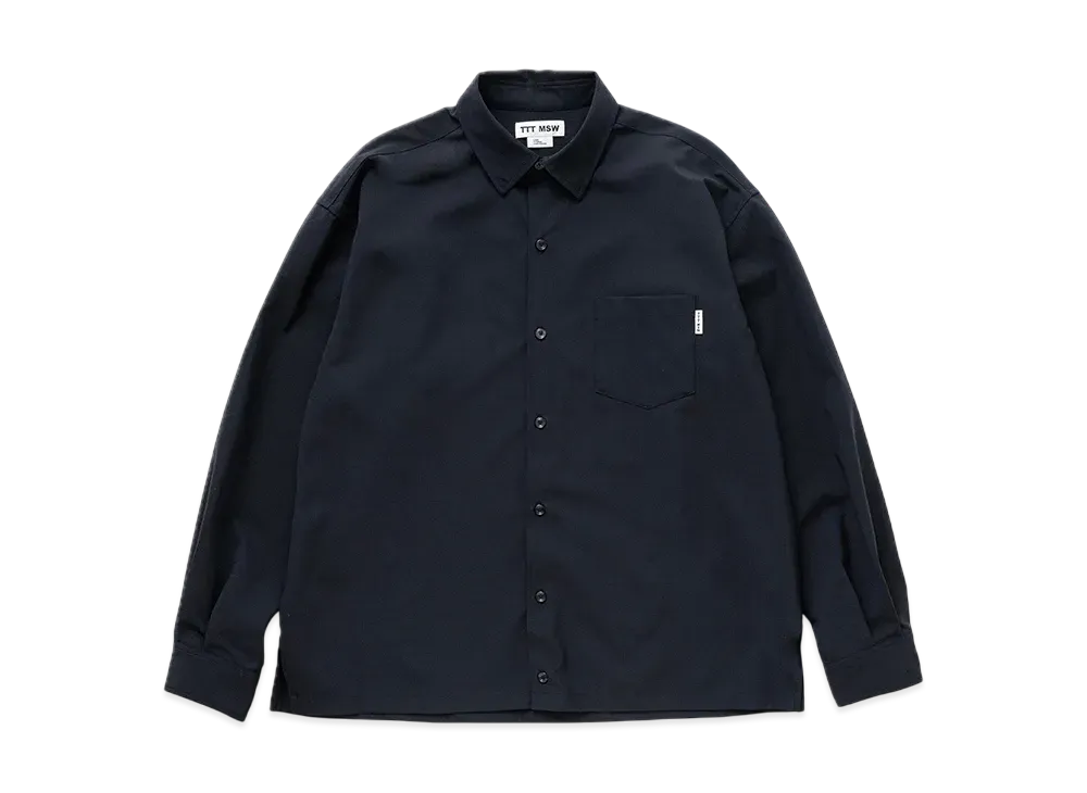 TTT MSW Regular collar shirt "Navy"