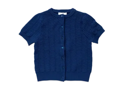 TTT MSW Half sleeve cardigan "Blue"