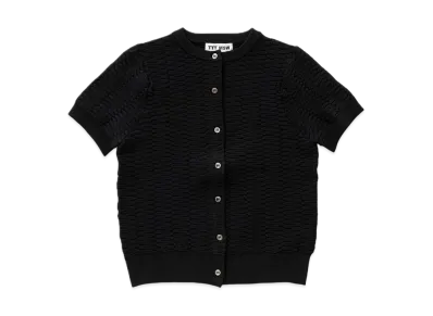 TTT MSW Half sleeve cardigan "Black"