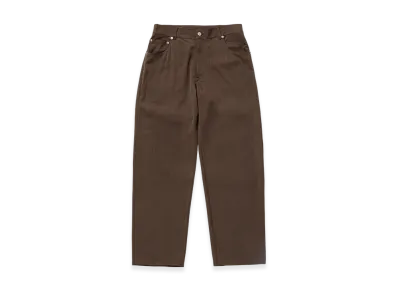 TTTMSW Polyester Wide Slacks "Brown"
