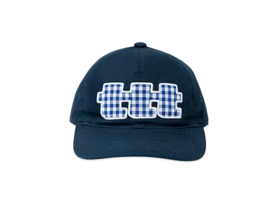 TTTMSW Gingham Check Logo Cap "Navy"
