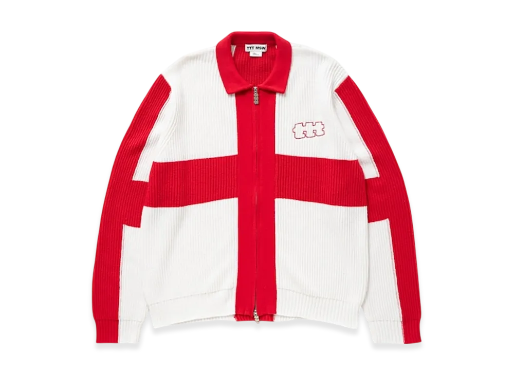 TTTMSW Zip Up Knit Polo 