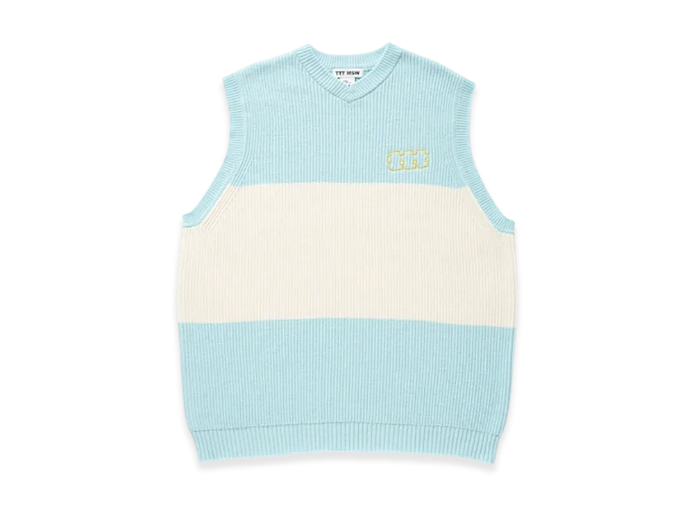 TTTMSW Knit Vest "Blue"