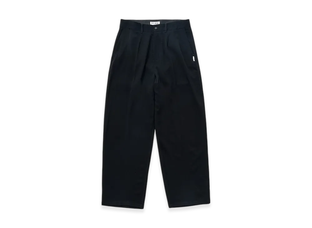 TTTMSW Wool Wide Slacks "Black"