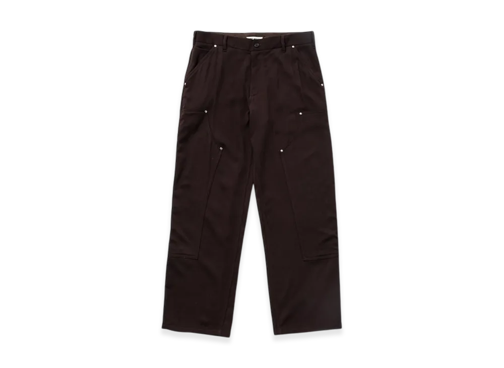 TTTMSW Wool Double Knee Pants "Brown"