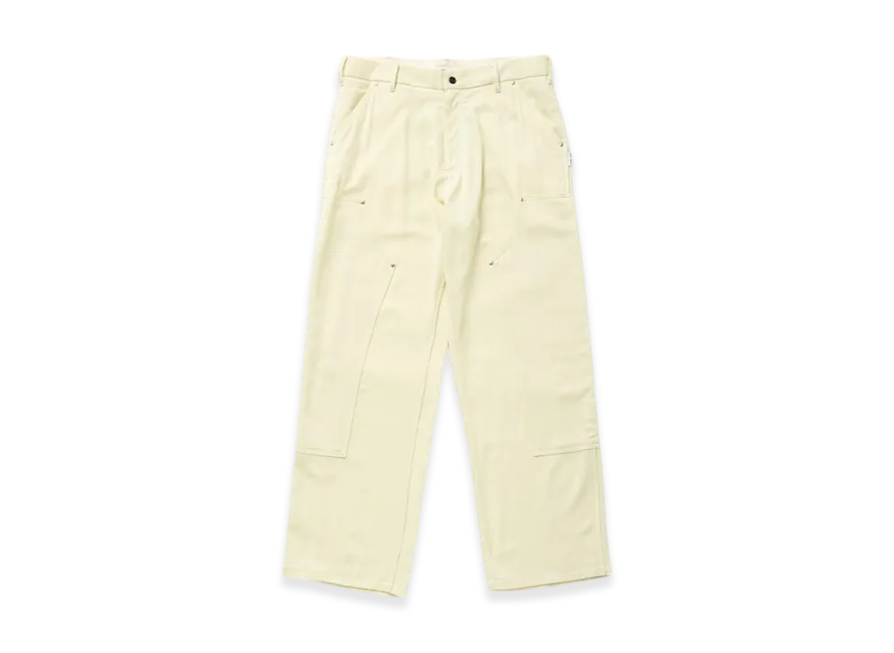 TTTMSW Wool Double Knee Pants "Light Yellow"