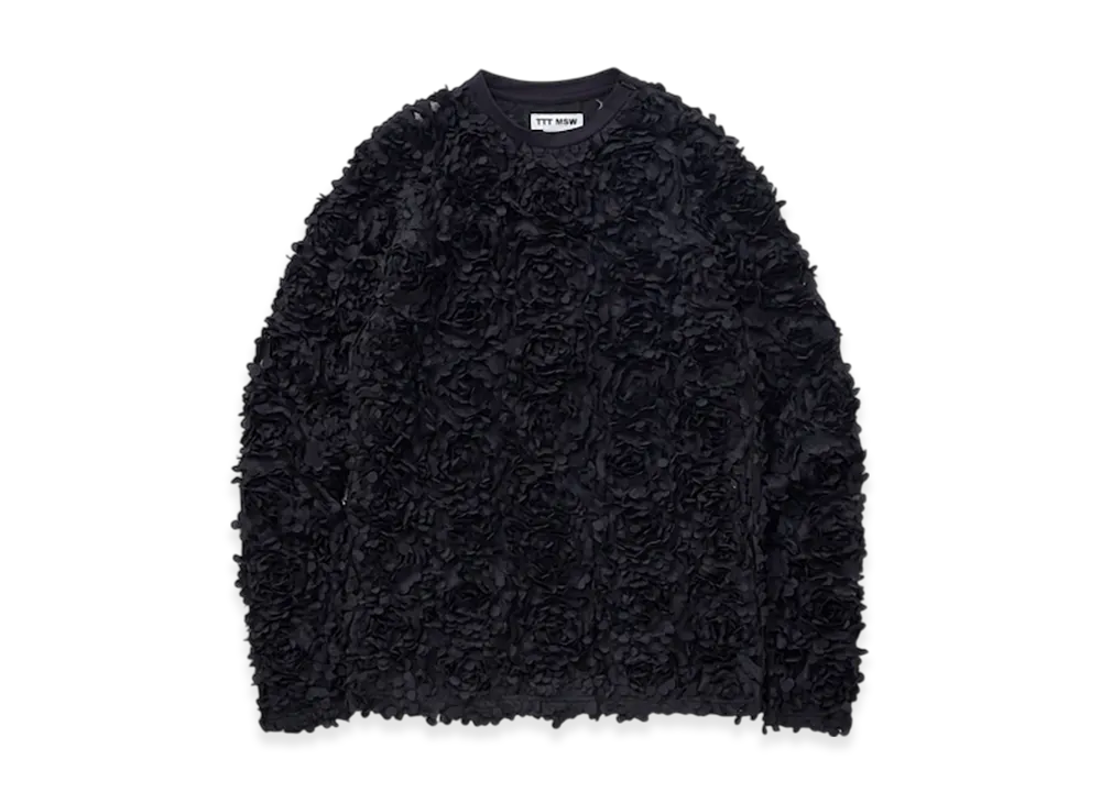 TTTMSW Flower Pull Over "Black"