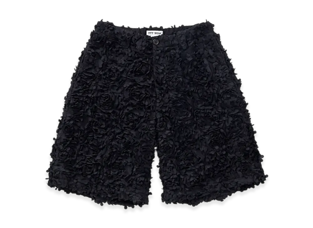 TTTMSW Flower Half Pants "Black"