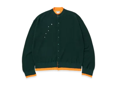 TTTMSW Layered Knit Cardigan "Green"