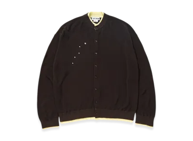 TTTMSW Layered Knit Cardigan "Brown"