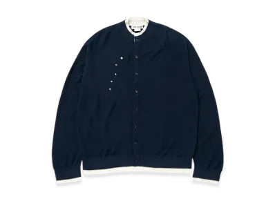 TTTMSW Layered Knit Cardigan "Navy"