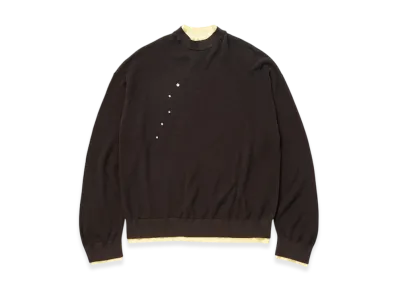 TTTMSW Layered Pull Over Knit "Brown"