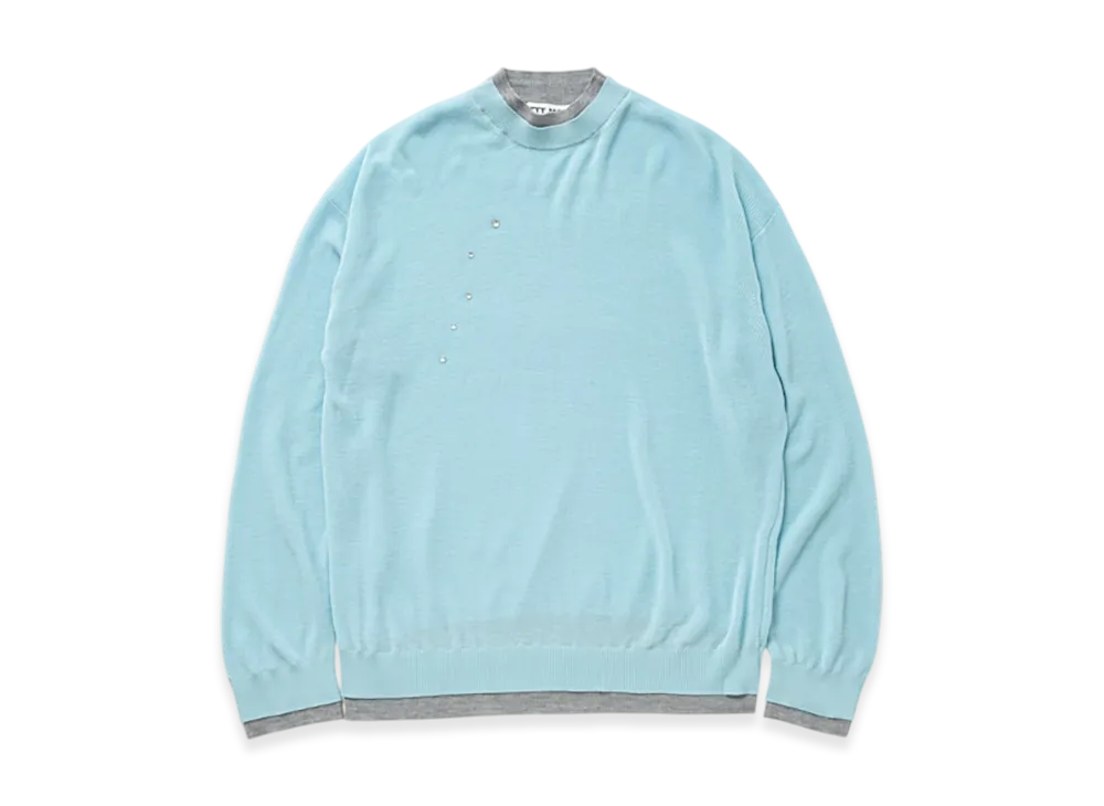 TTTMSW Layered Pull Over Knit "Blue"