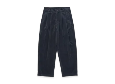 TTTMSW Corduroy 2 Tuck Pants "Black"