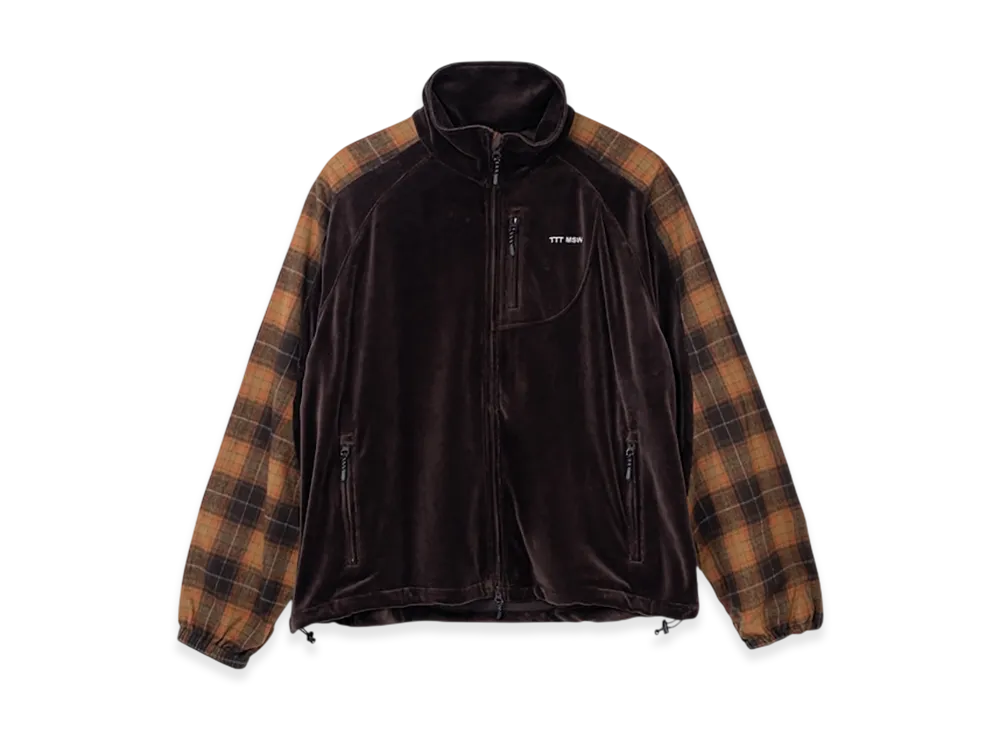 TTTMSW Velours Track Jacket "Brown"