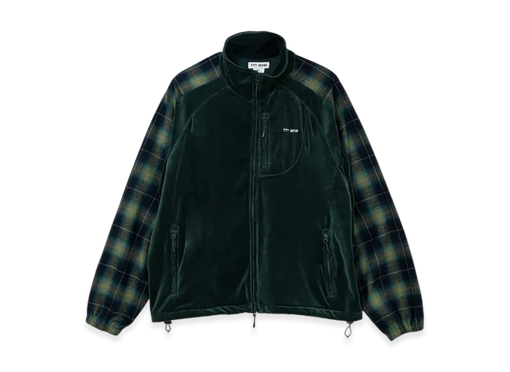 TTTMSW Velours Track Jacket "Green"