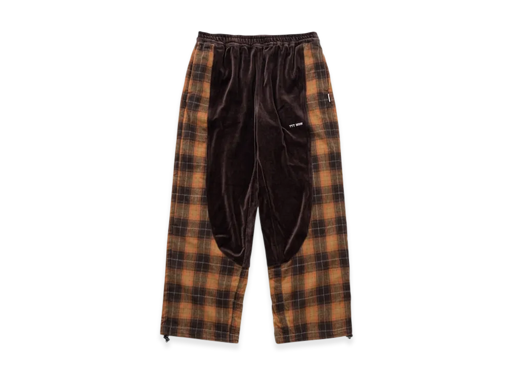 TTTMSW Velours Track Pants "Brown"