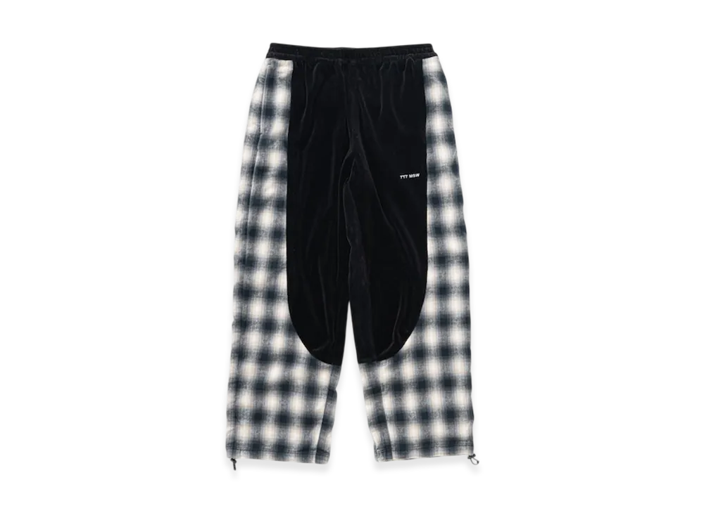 TTTMSW Velours Track Pants "Black"