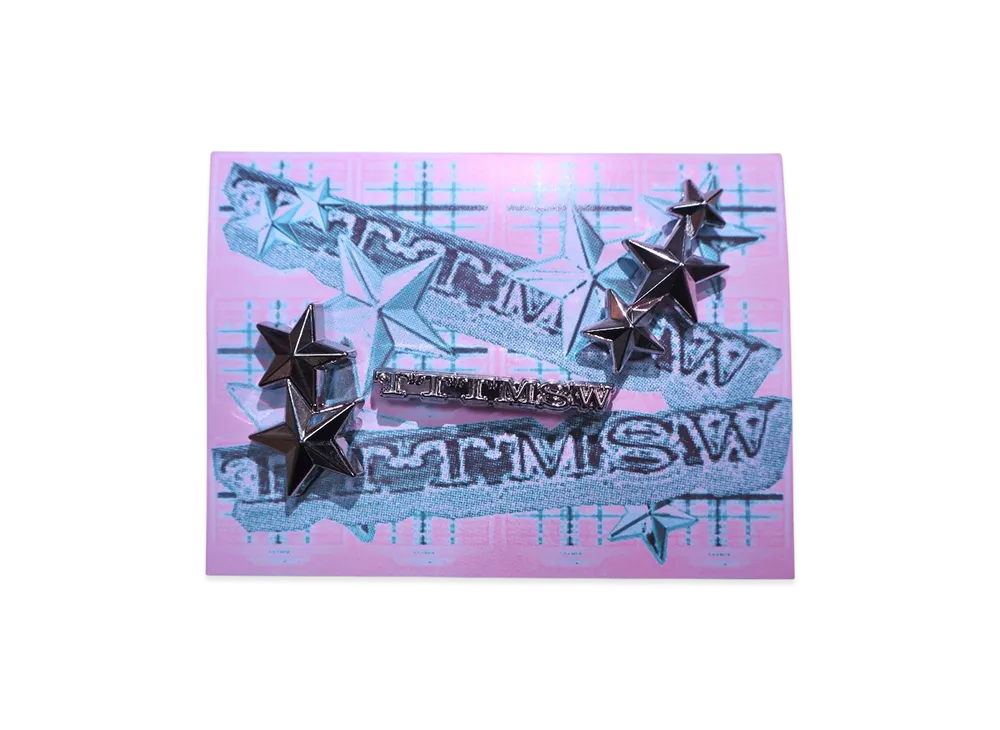 TTTMSW x CANNABIS Pin Badge Set "Silver"