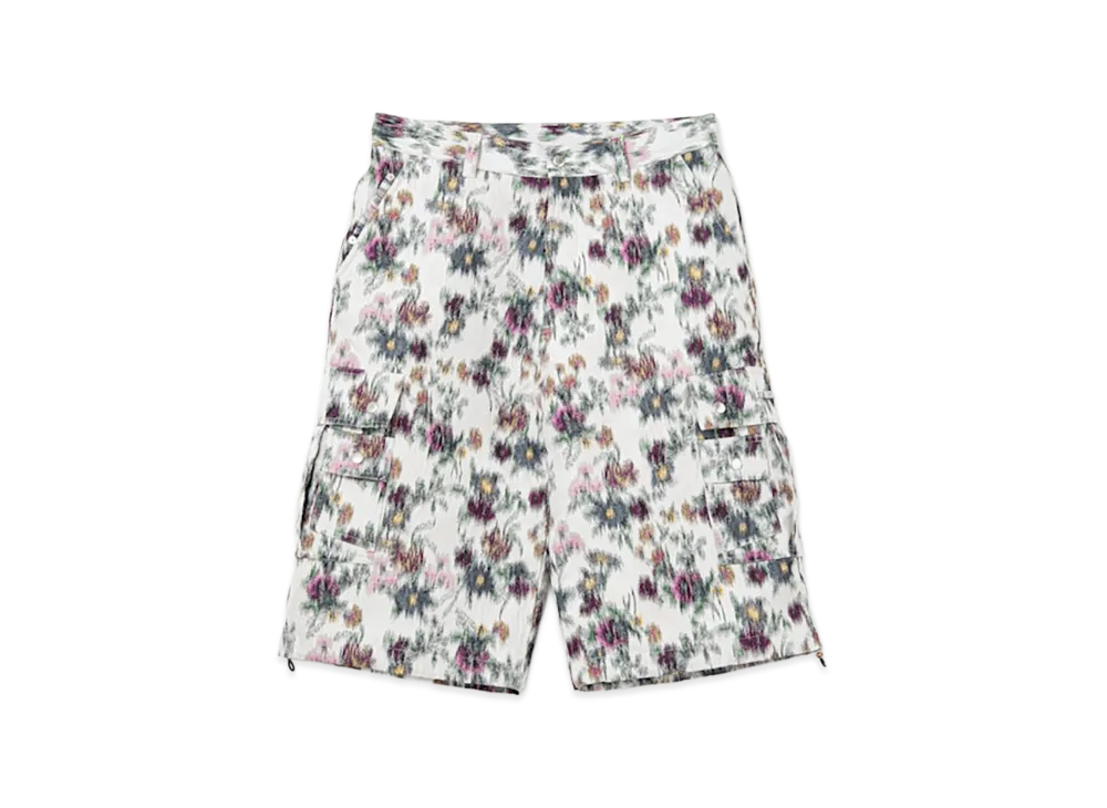 TTTMSW Flower Jacquard Half Pants "White"