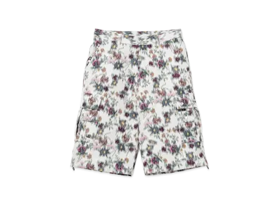 TTTMSW Flower Jacquard Half Pants "White"