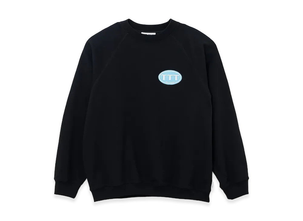 TTTMSW Crew Neck Raglan Sweat "Black"