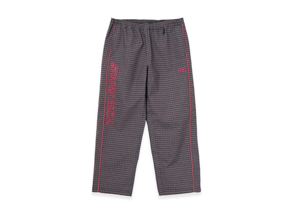 TTTMSW x SNOW HILL 3layer Track Pants "Brown Check"