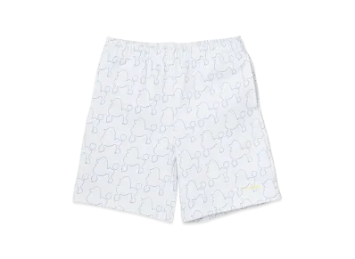 TTTMSW Dog Embroidery Half Pants "White"