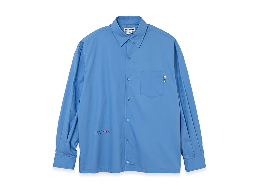 TTTMSW Regular Collar Shirt "Blue"