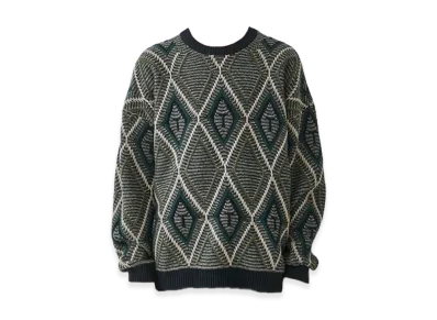 TTTMSW Diamond Pull Over Knit "Green"