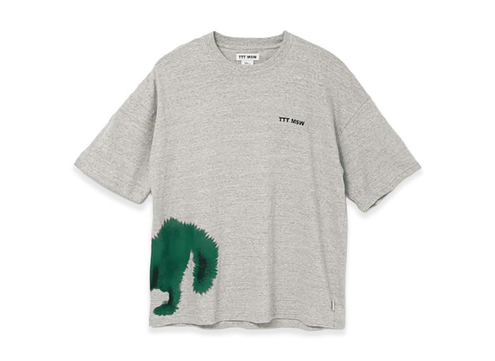 TTTMSW Green dog T-shirt "Grey"