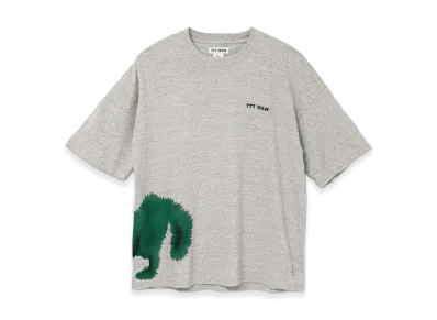TTTMSW Green dog T-shirt "Grey"