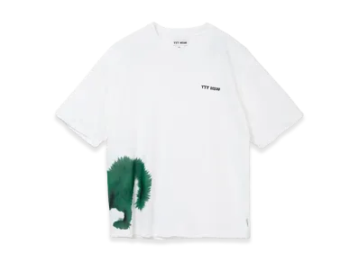 TTTMSW Green dog T-shirt "White"