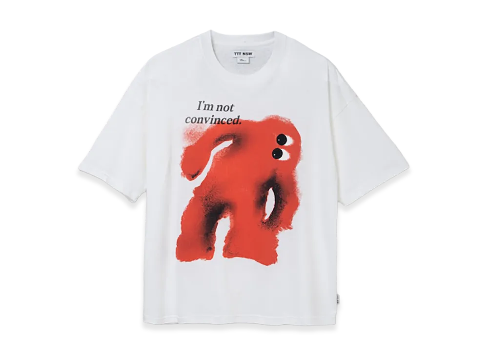TTTMSW Red man T-shirt "White"