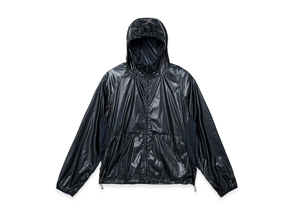 TTT MSW T Sports Sheer Nylon Hooded Jacket "Navy"