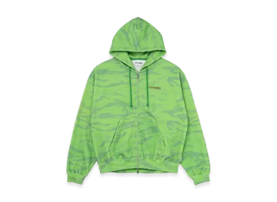 TTT MSW Camo Zip Up Hoodie "Green"