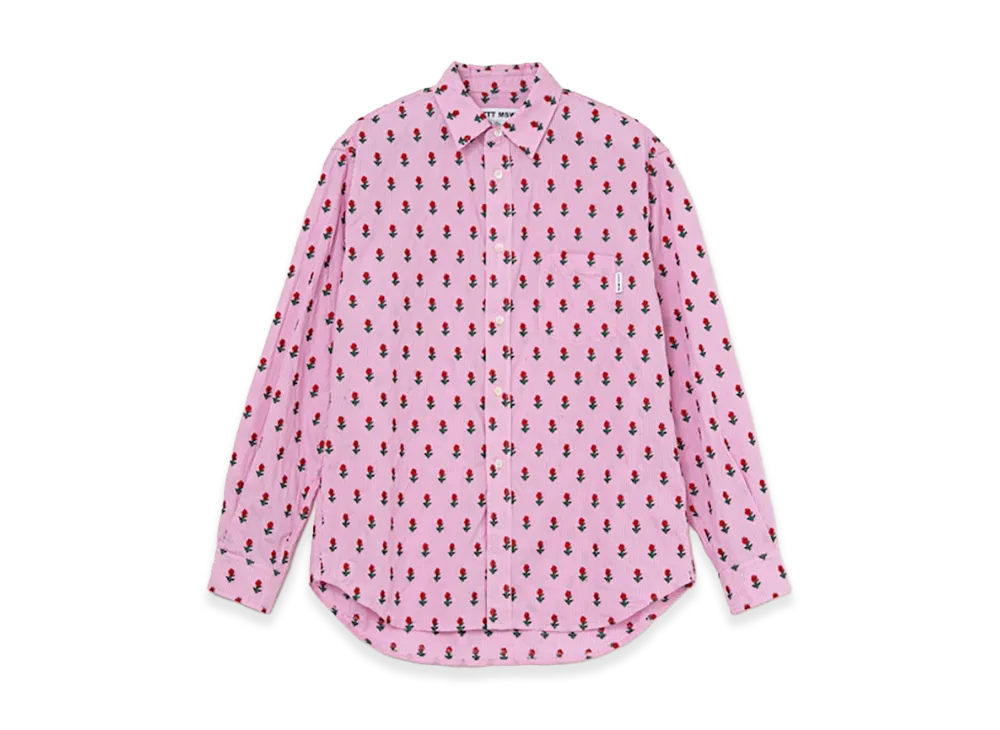 TTT MSW Rose Embroidery Shirt "Pink Gingham"