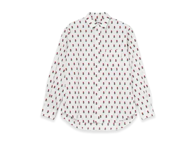 TTT MSW Rose Embroidery Shirt "White"