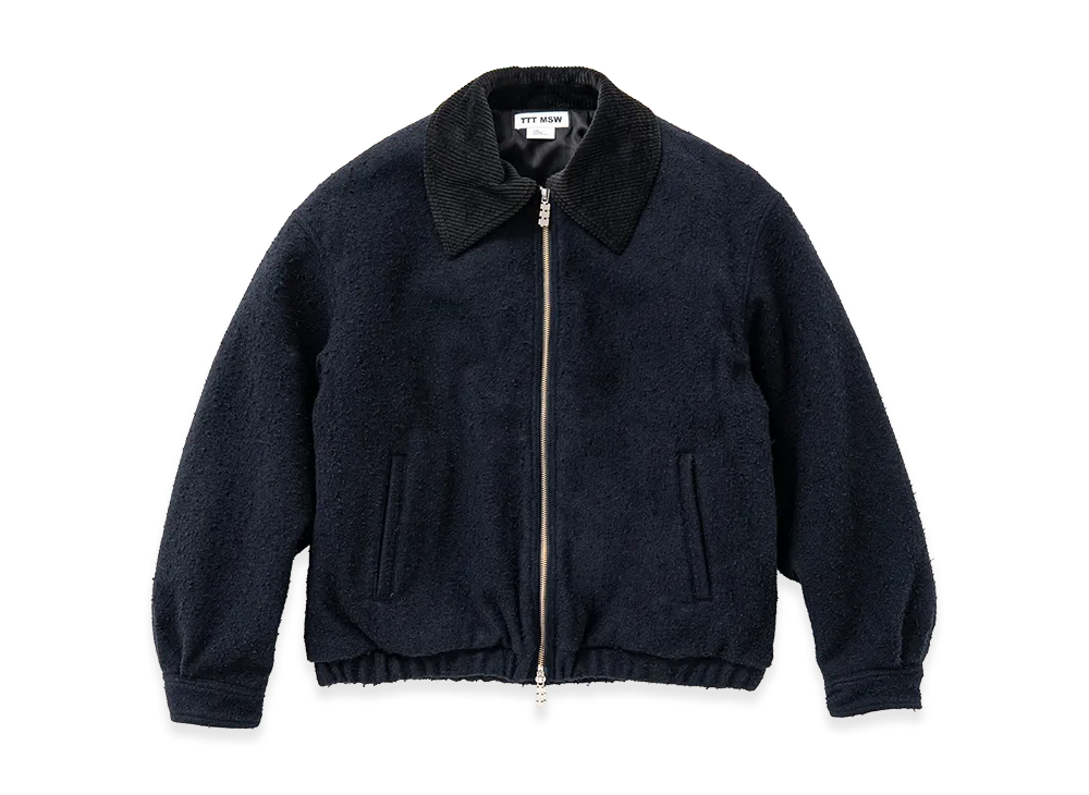 TTT MSW Big Collar Work Jacket "Black"