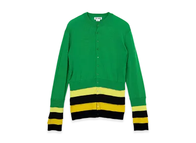 TTT MSW Layered Knit Cardigan "Green"