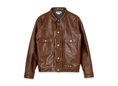 TTT MSW Leather Tracker Jacket "Brown"
