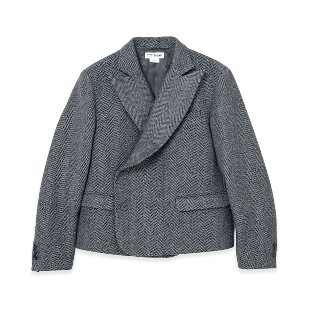 TTT MSW Tweed Double Jacket "Grey"